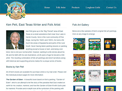 Pelt Farm Website Design